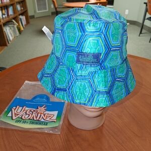UV Skinz Reversible Bucket Hat Cap UPF 50+ Swimwear 4T